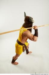 Simon_Hahn STANDING POSE WITH SPEAR
